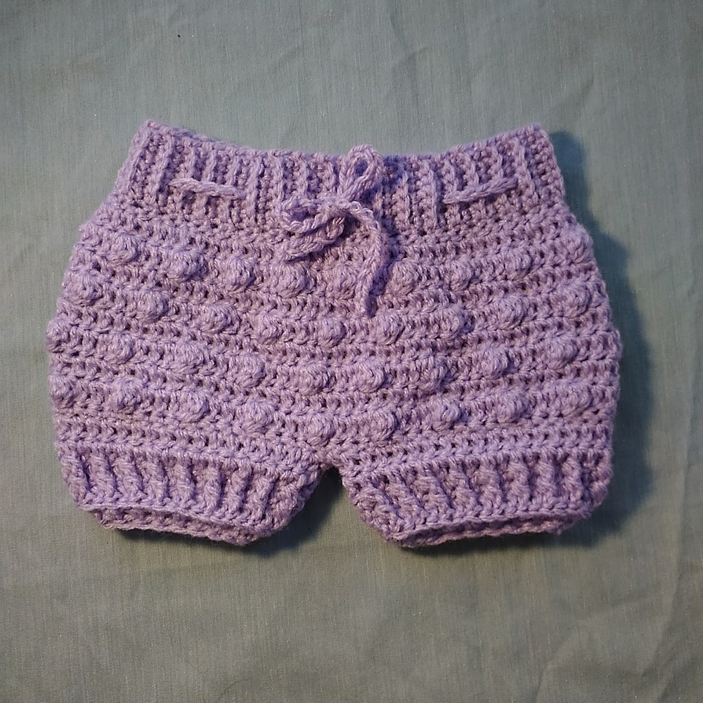 Crocheted Baby Bloomers